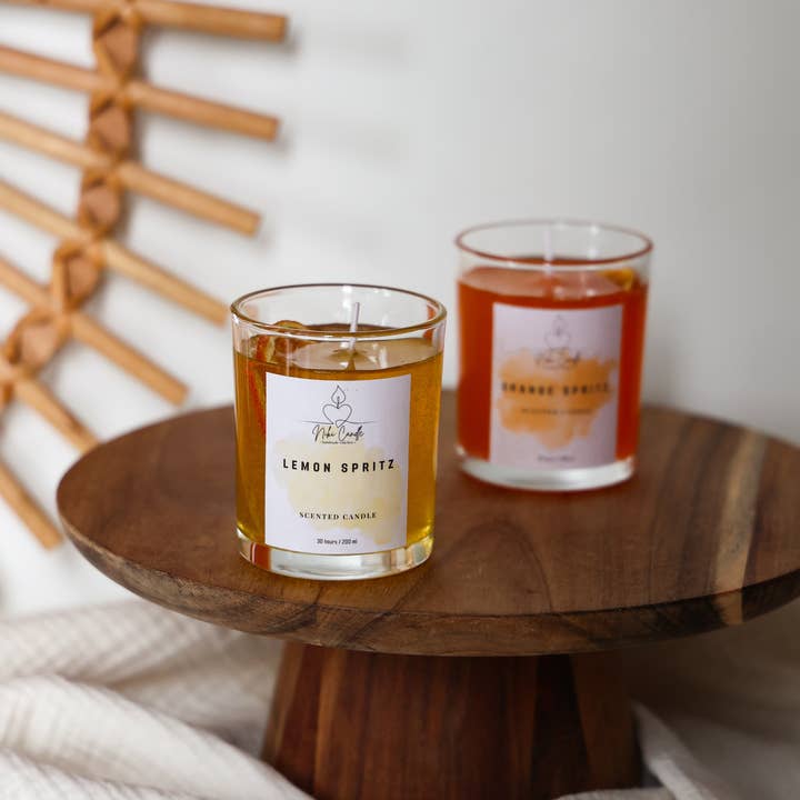 Niki Candle - Wholesale Jar/Filled Candle - Lemon Spritz3