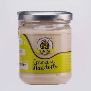 Crema di mandorle 200 GR per la vendita all'ingrosso da parte di Cantine Giovine Sapori Andriesi S.r.l.