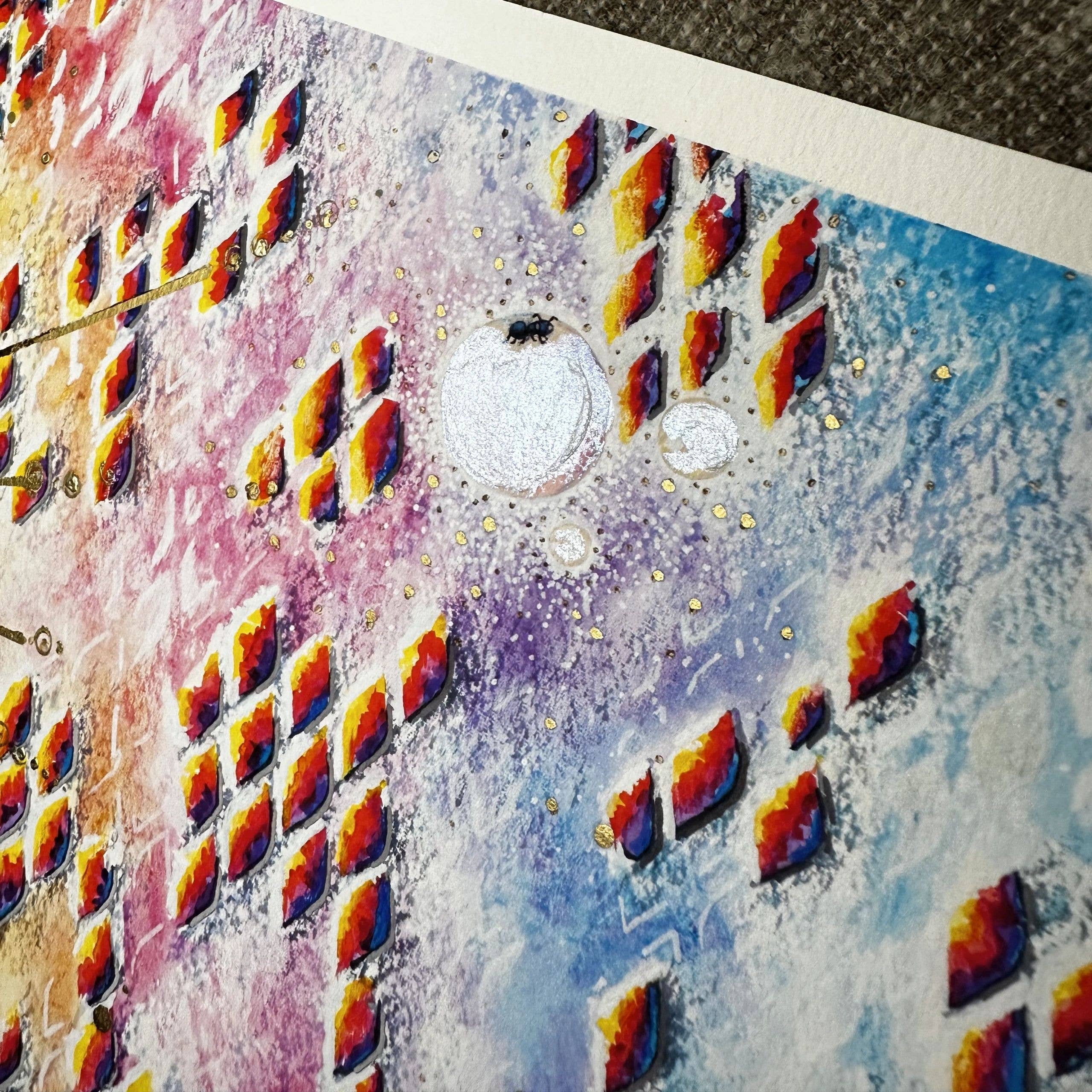 The Wild Blue Bear - Wholesale Art Print - High Hopes Giclee Print3