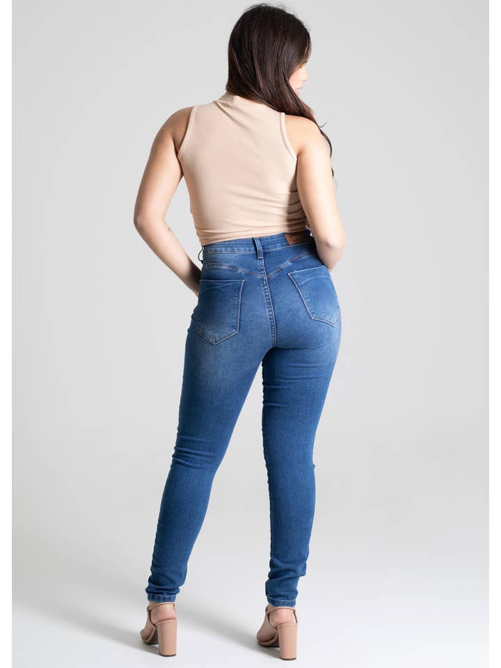 Sawary Jeans - Wholesale Jeans - Women's - Sawary Super Shaper High-Waisted Jeans for Women 3