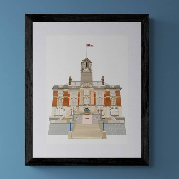 Britannia Royal Naval College Trappen voor wholesale door Gillian Jones Designs