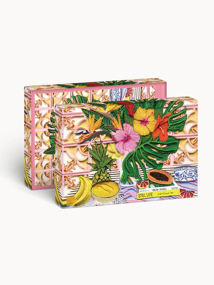Tropical Paradise 1000pc puzzle for wholesale by Bespoke Letterpress