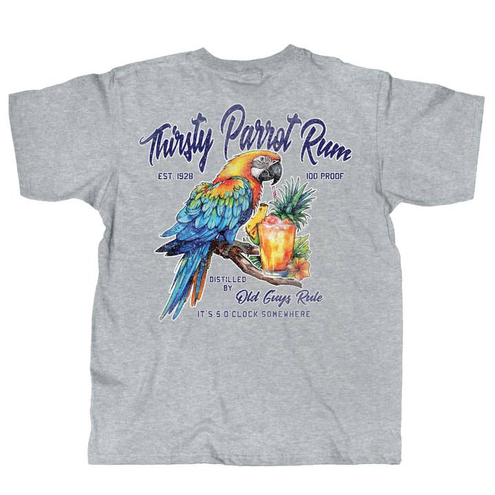 Sport Grey Thirsty Parrot for wholesale on Faire