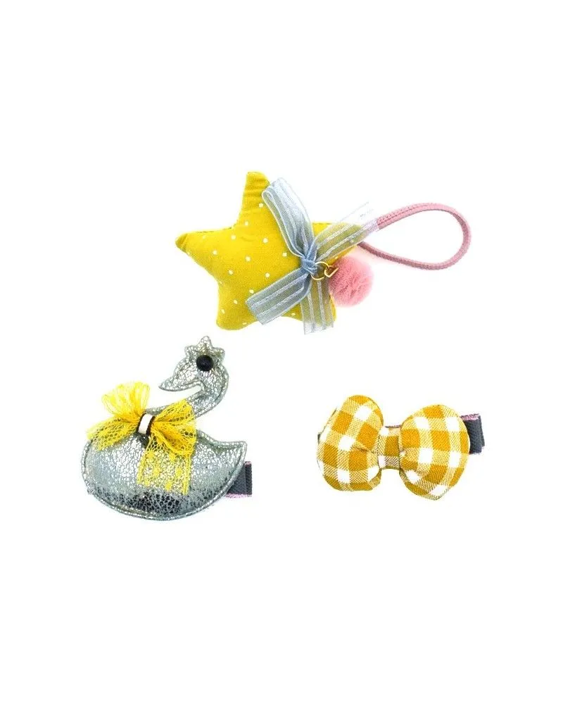 Miss Minna - Wholesale Hair Clip - Kids - 🎀 Children's Hairpin Set Star, Swan, and Bow2