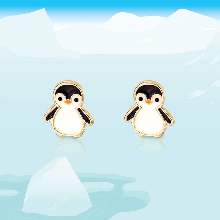 Personable Penguin Cutie Stud Earrings
for wholesale by Girl Nation