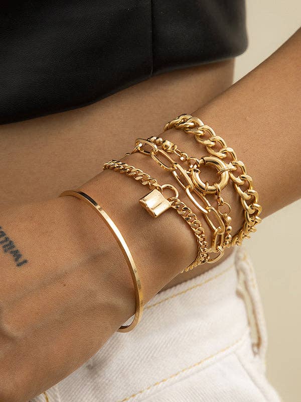 VividLux - Wholesale Link & Chain Bracelet - Original Cool Hip-Hop Chains Bracelet5