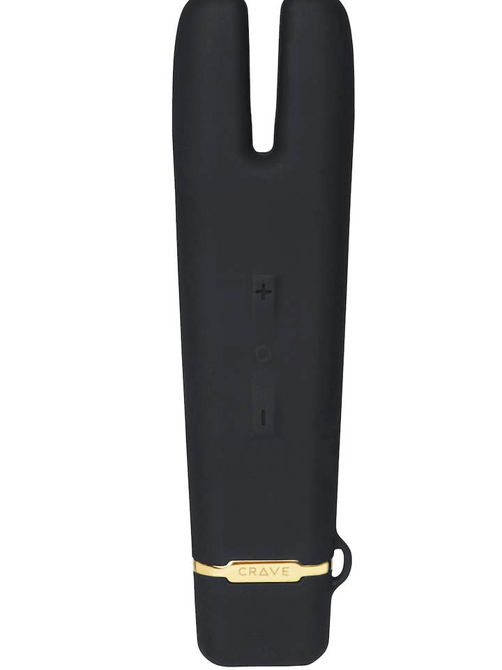 Duet Flex Vibrator - Black for wholesale by Crave