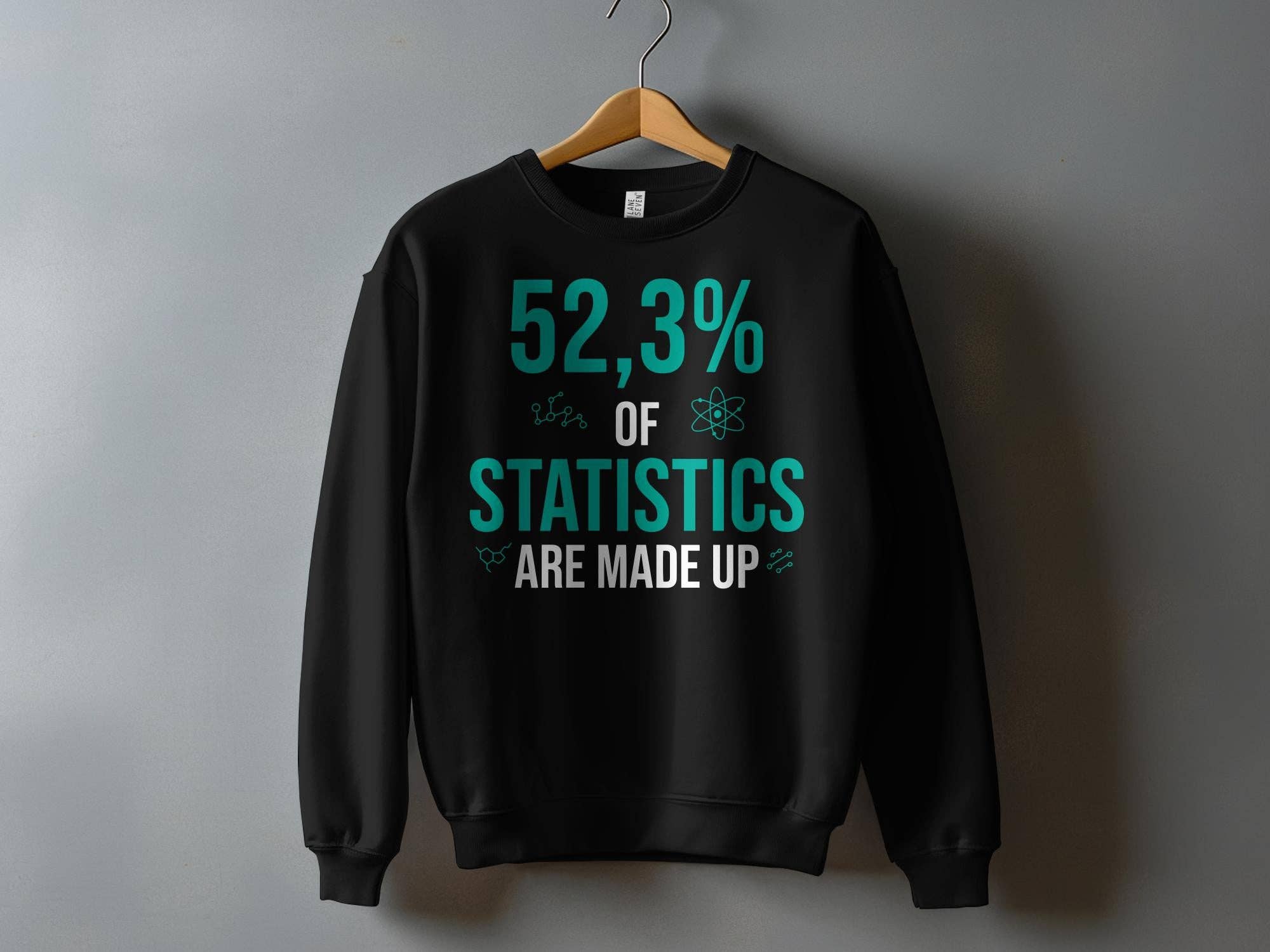FreakyTeeFactory - Wholesale Screen Printed T-Shirt - Unisex - Unisex Statistics T-Shirt for Data Scientists, Math Geeks Tee, Funny Science Nerdy Shirt, Casual Teacher Apparel, Gift Idea3
