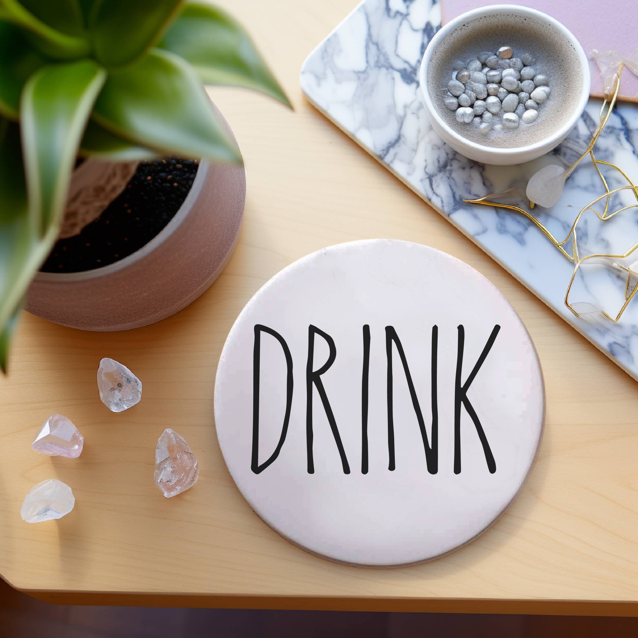 Gia Roma - Vente Sous-verre - Ensemble de dessous de verre Holiday Coasters, édition limitée58