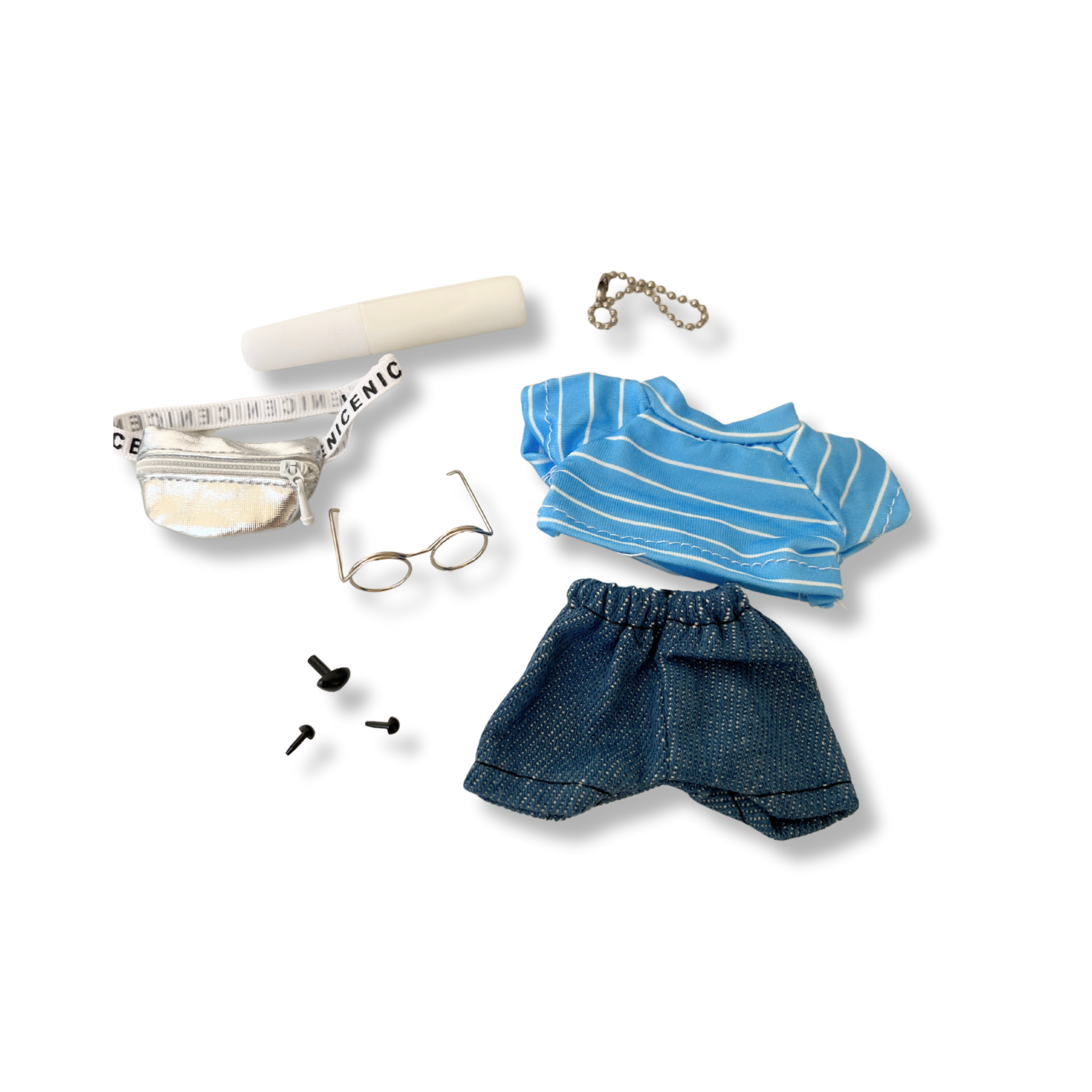 MODEUN SHOP - Wholesale DIY Craft Kit - FANNY PACK MORU BEAR DIY KEYCHAIN KIT1