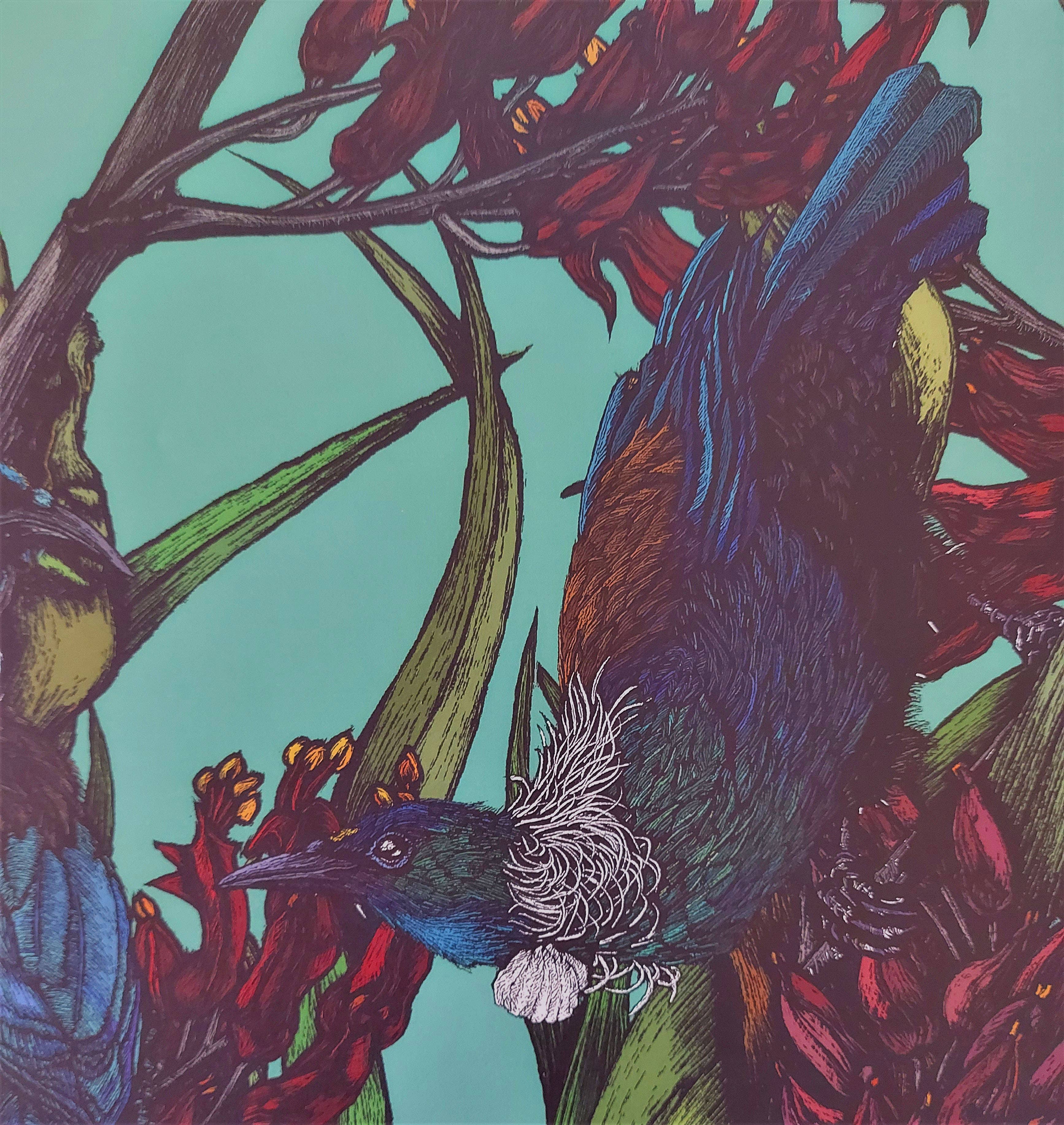 Rachel Meehan, pictures and words... - Venta al por mayor Sobre de papel de regalo - Papel de regalo Tui Bird de Nueva Zelanda3