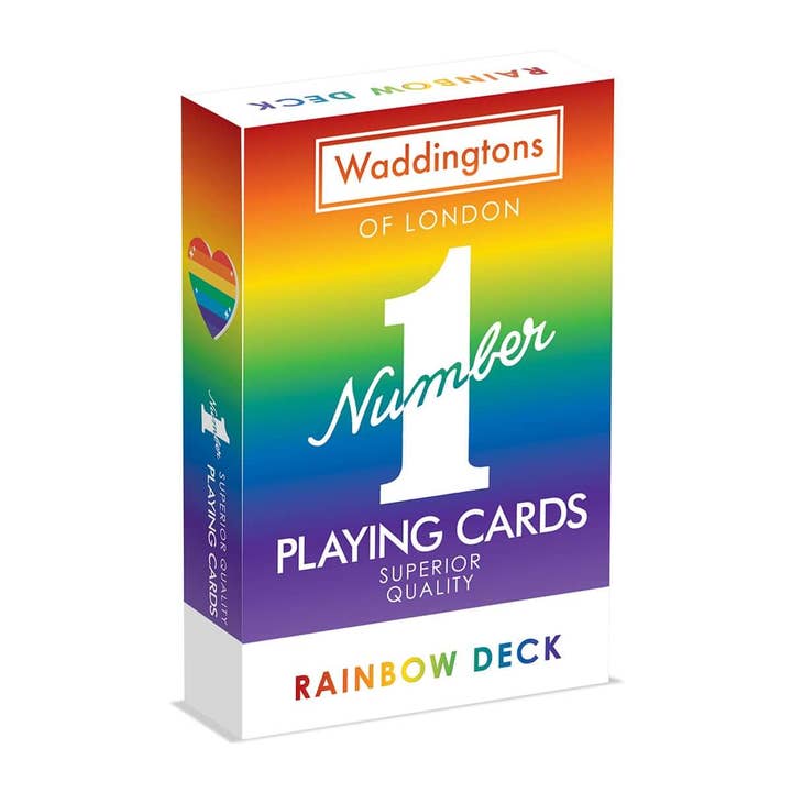 Rainbow Waddingtons No.1 Playing Cards for wholesale by Top Trumps USA, Inc.
