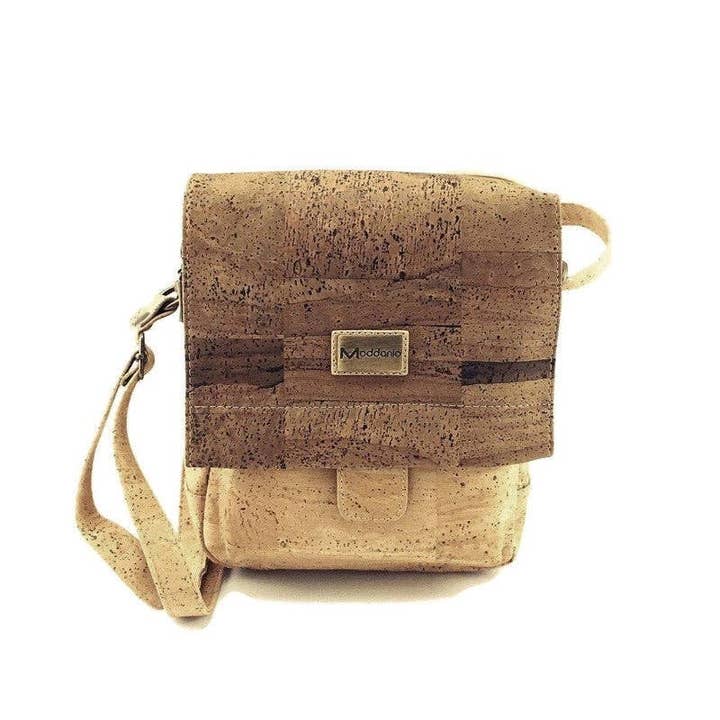 Cork Messenger Bag and Crossbody Bag Hugo for wholesale by Moddanio Cork
