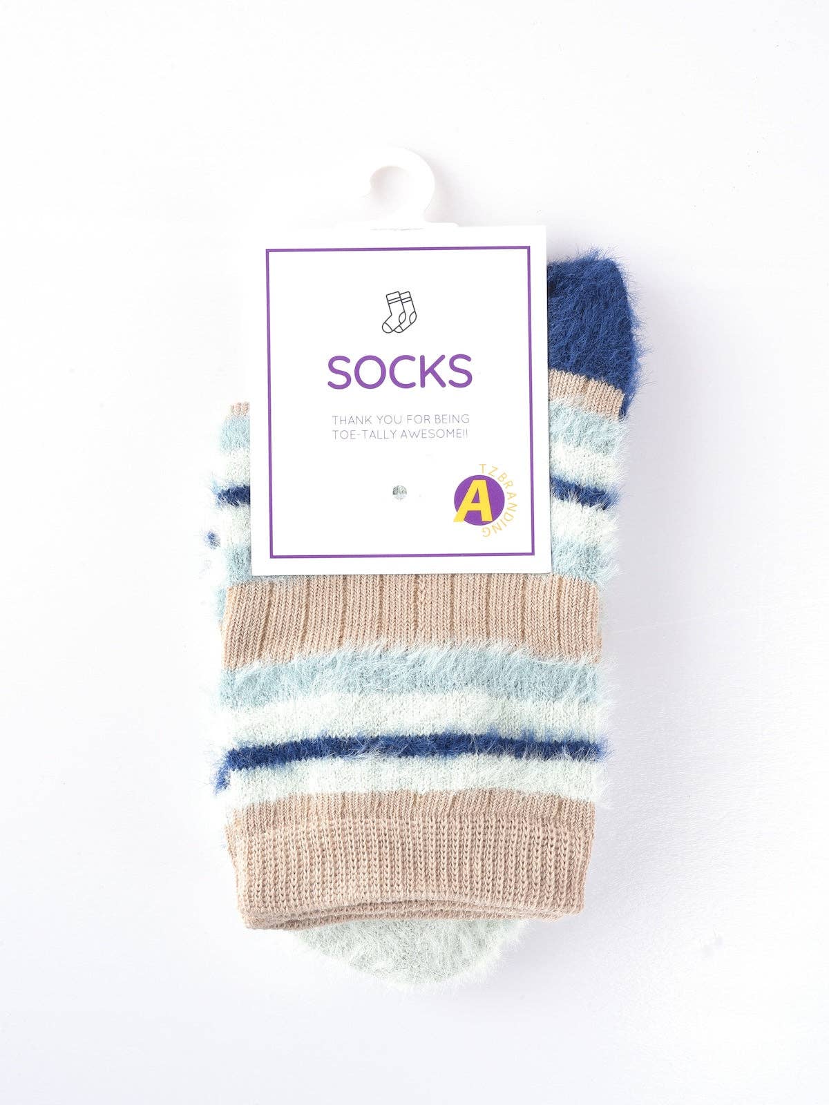 Funkyrel® Atzbranding Limited - Wholesale Socks - Women's - Rufia - Thick Striped Winter Warm Socks12