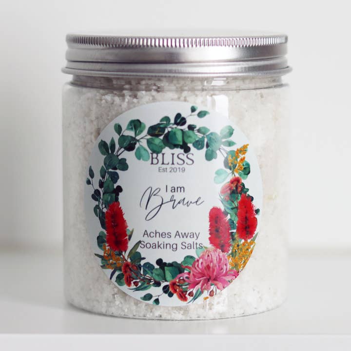 BLISS by Waddell & Co - Wholesale Badzout - Aches Away Soaking Salts - Ik ben dapper0