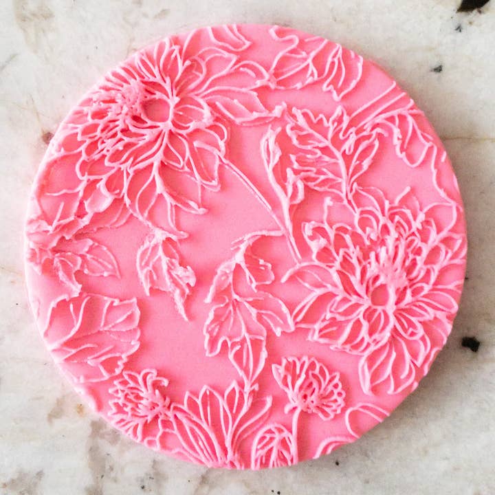 PopUp Stempel met koekjeskoekje met kristalpatroon voor wholesale door Cut Bake Stamp