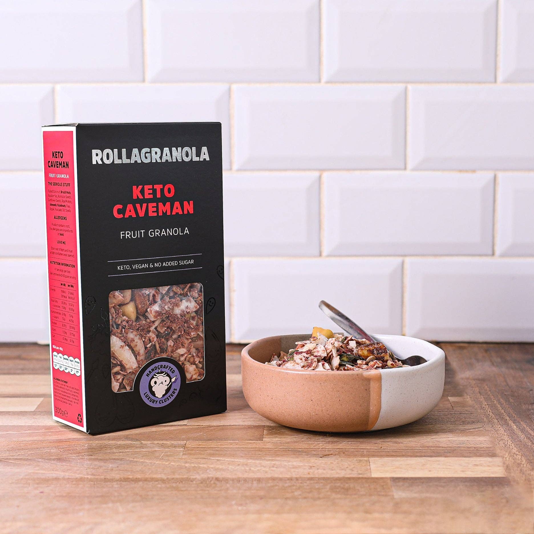 Rollagranola – wholesale Granola – Keto Caveman Granola6