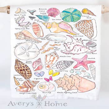 Avery's Home Crab Tea Towel — Hillyer House