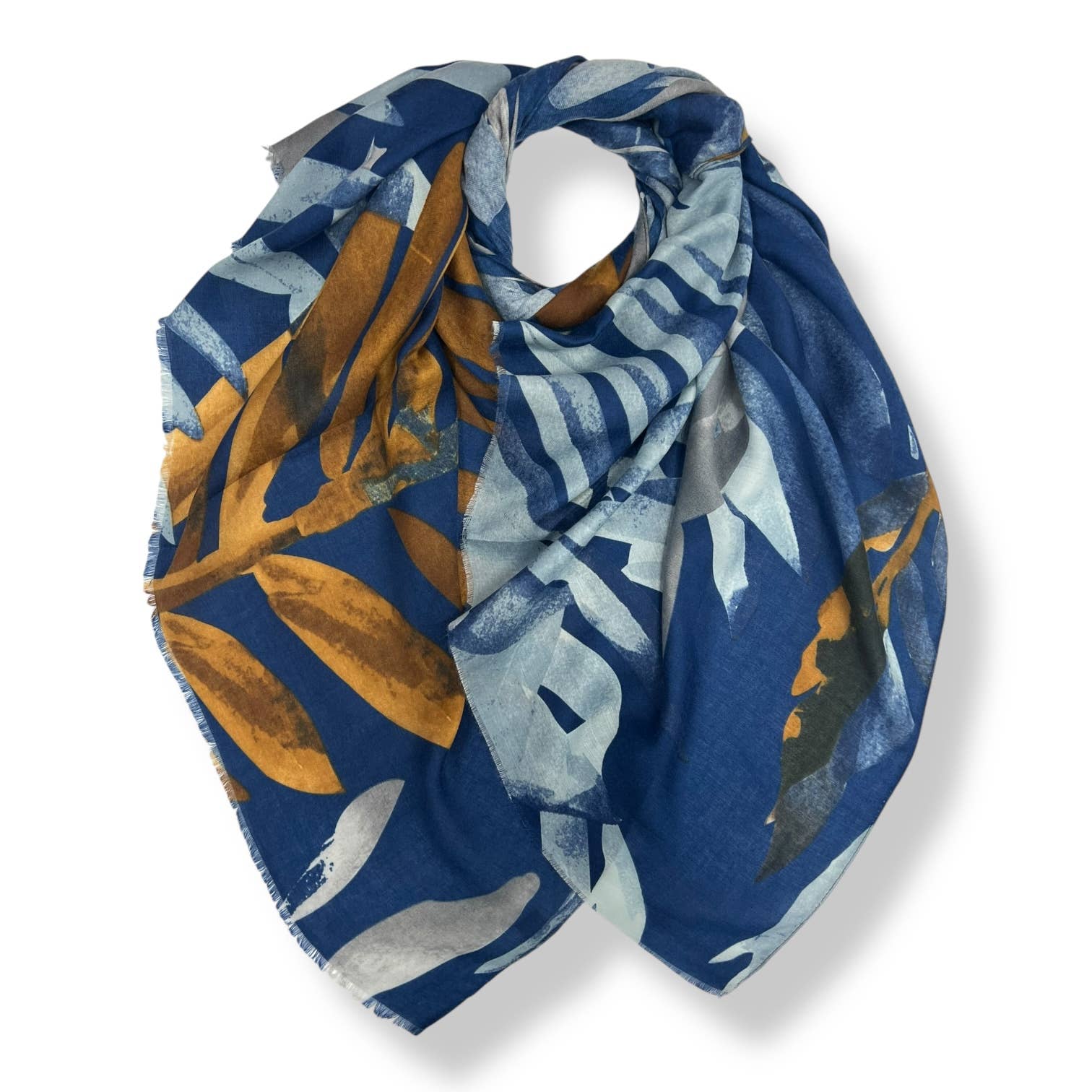 London Scarves - Wholesale Scarf - Women's - Big amazon leaves12