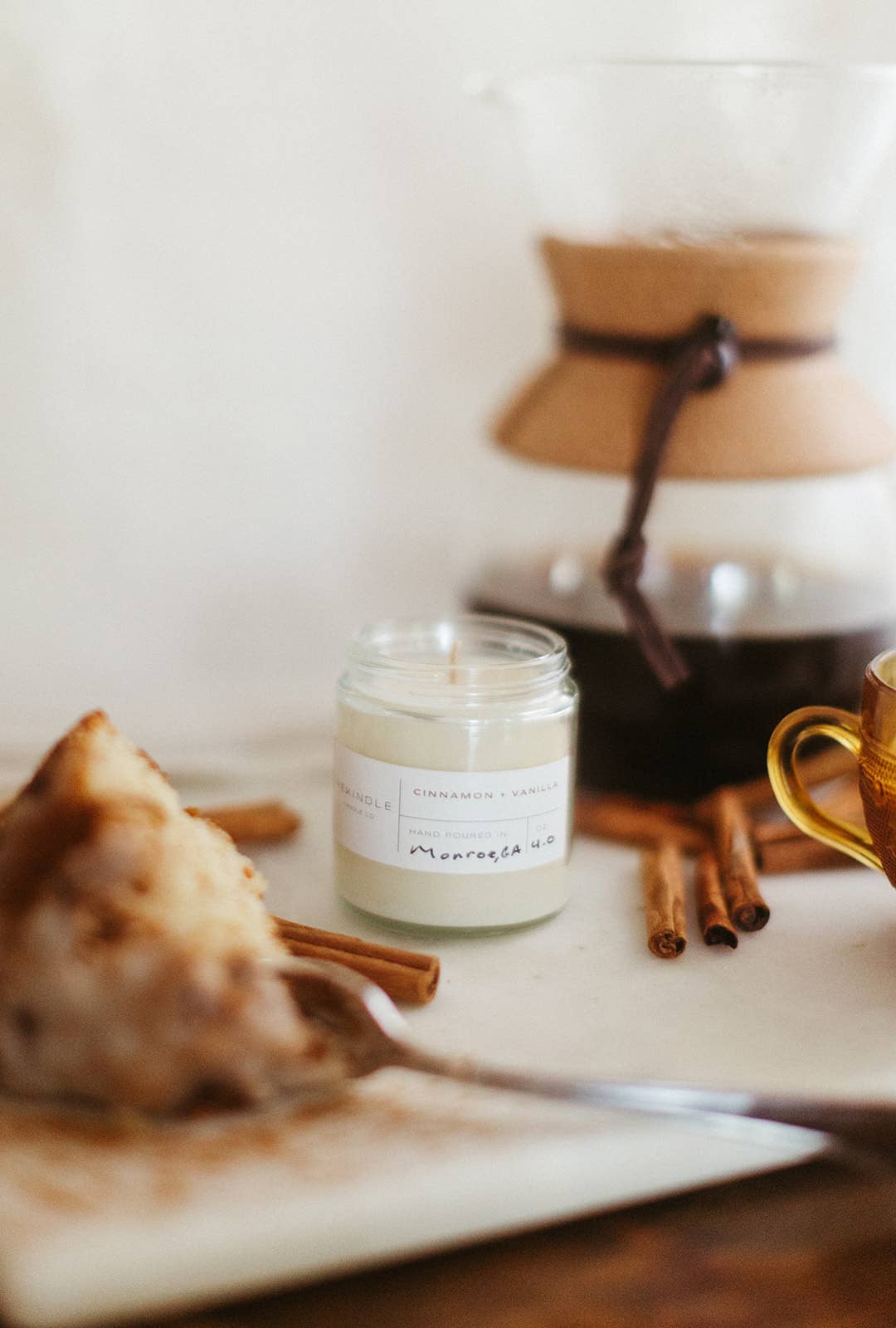 Rekindle Candle Co – Großhandel Kerze im Glas / gefüllte Kerze – Cinnamon + Soja-Kerze aus Baumwolle1