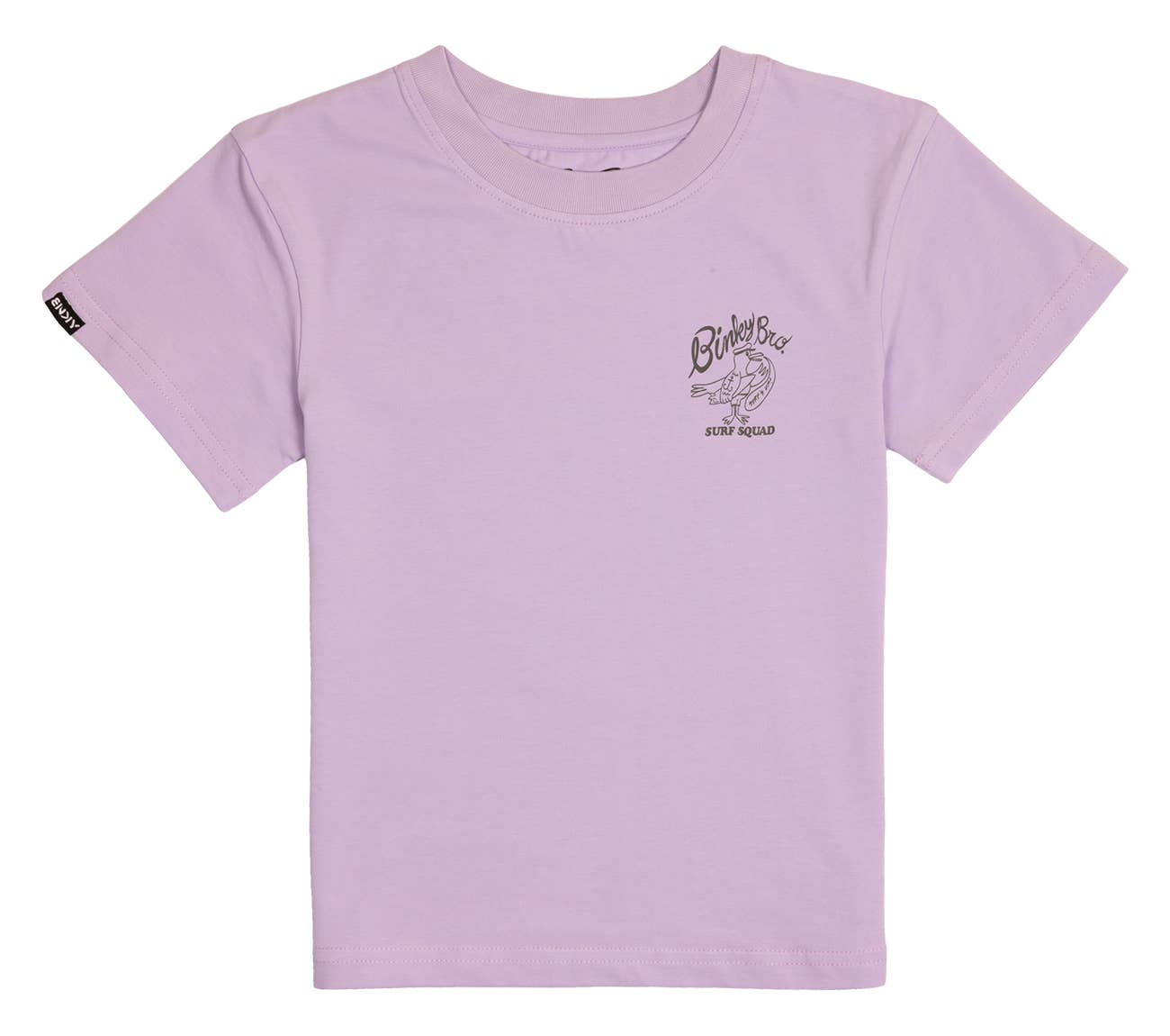 Purple Kids Graphic T-Shirt Surf Squad for wholesale on Faire