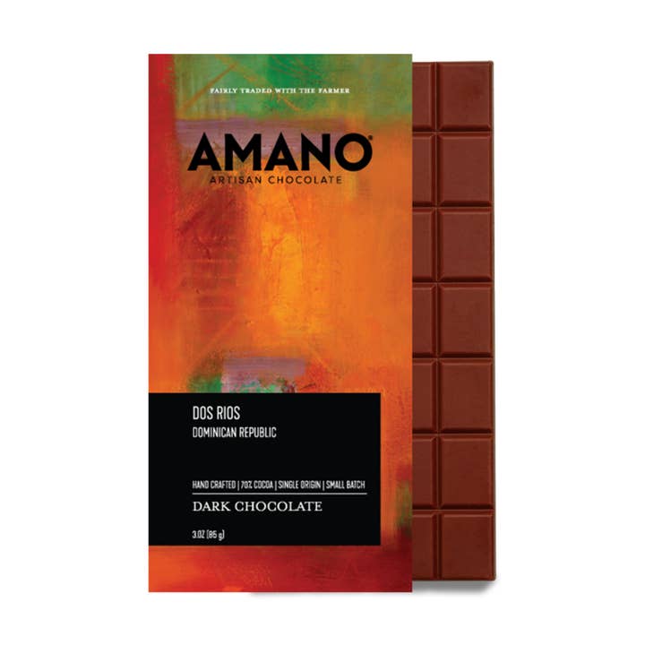 Amano Chocolate - Wholesale Chocolate Bar - Dos Rios 70% Dark Chocolate3
