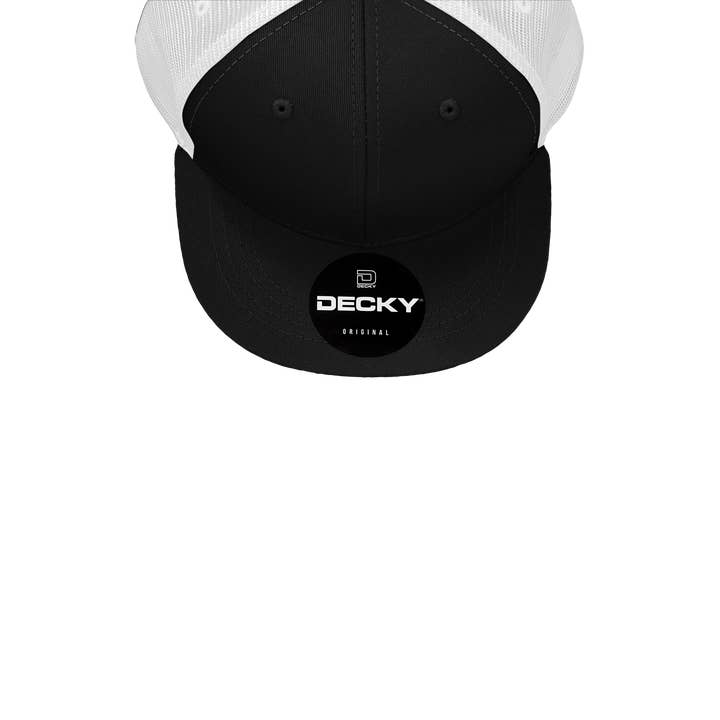 The Park Wholesale - Wholesale Trucker Hat - Unisex - Decky 5010 - Kids Youth Trucker Hat, Flat Bill Snapback - 5019