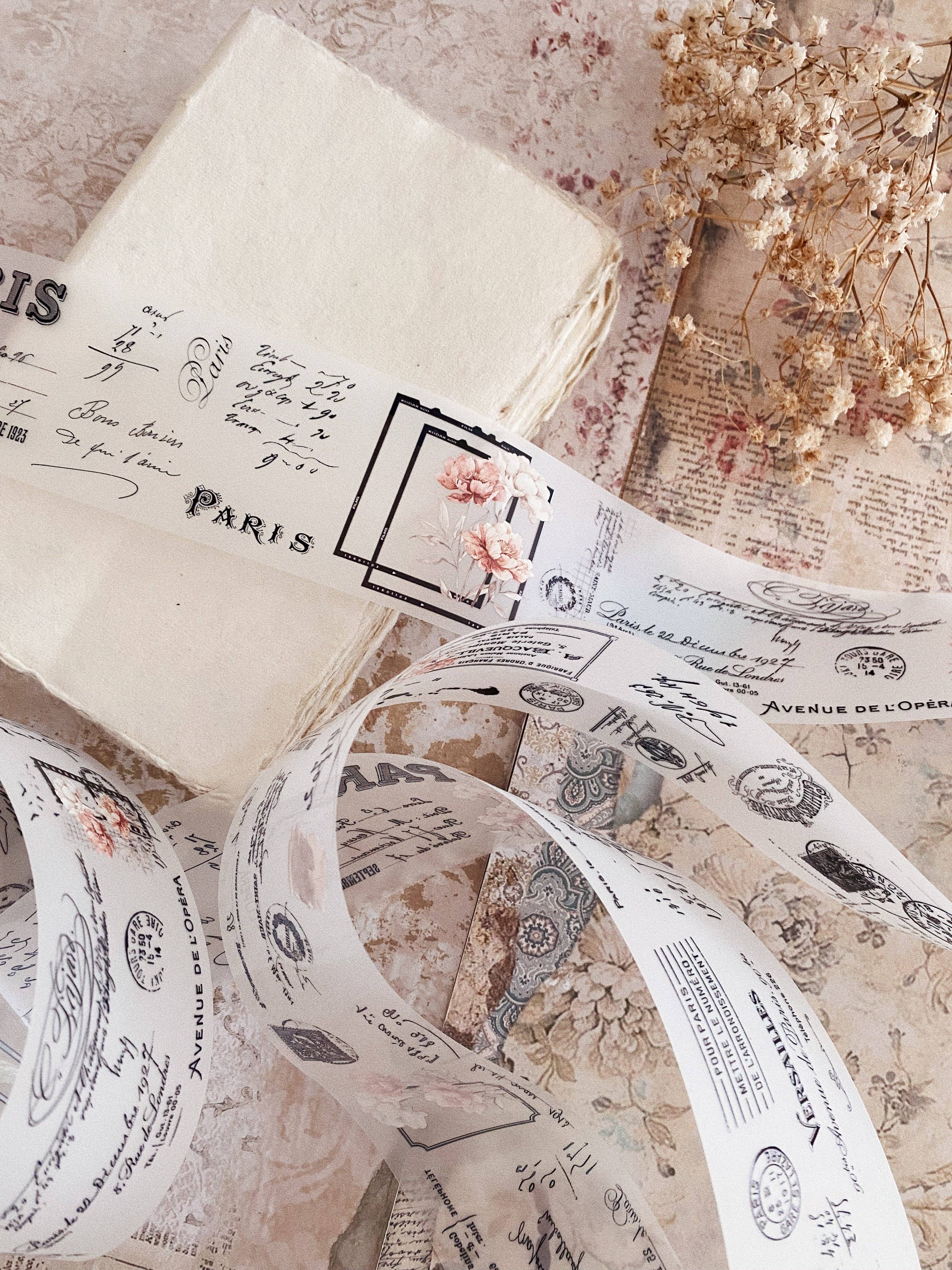 Chapteries - Wholesale Washi Tape - PET tape - Vintage peony19