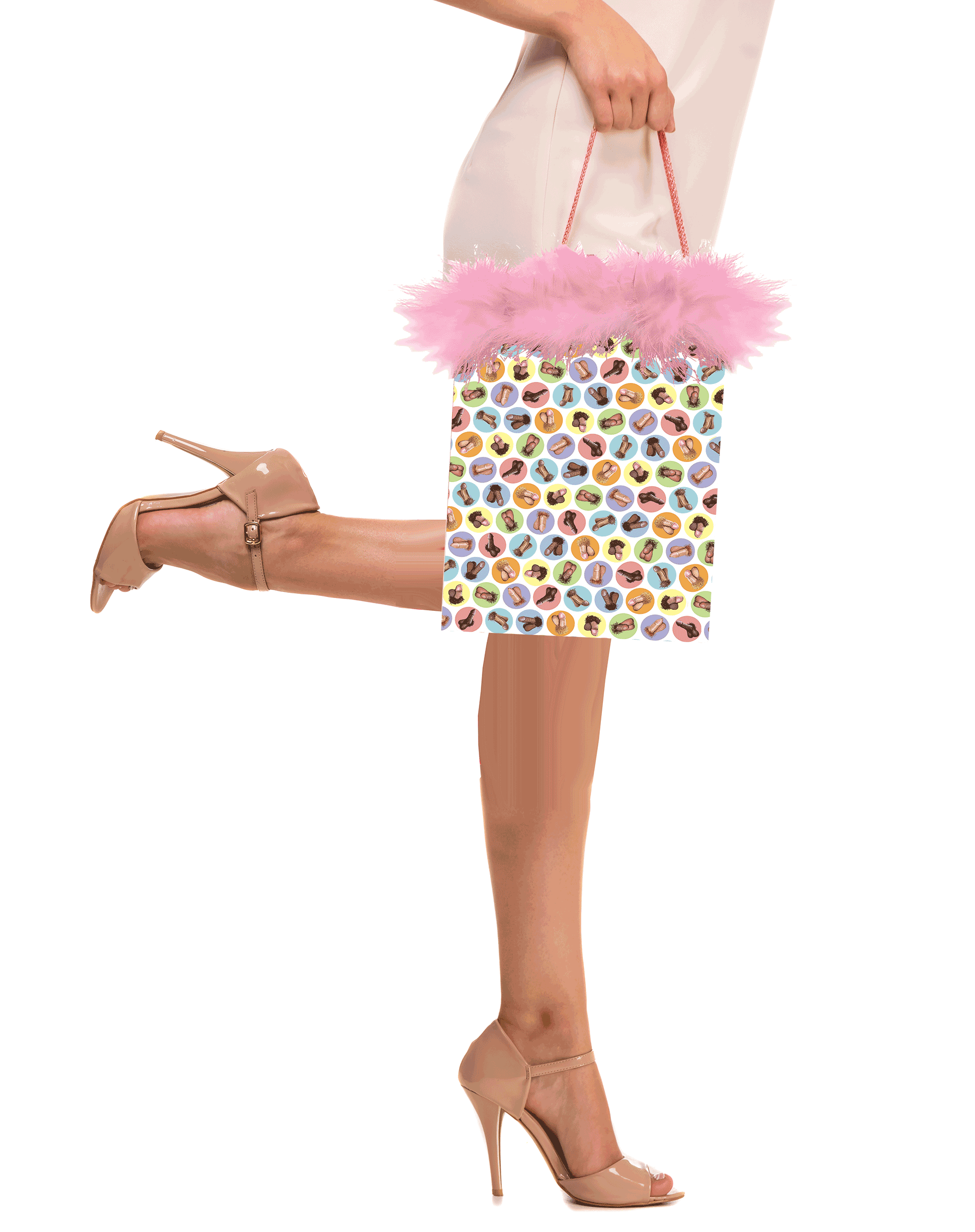 Little Genie Productions - Venta al por mayor Bolsas de celofán - Bolsa de Regalo Pene Sucio2