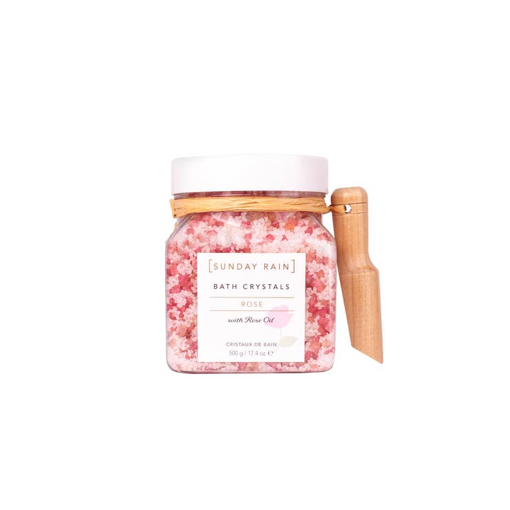 Sunday Rain – wholesale Bath salts – Sunday Rain Bath Crystals Rose
