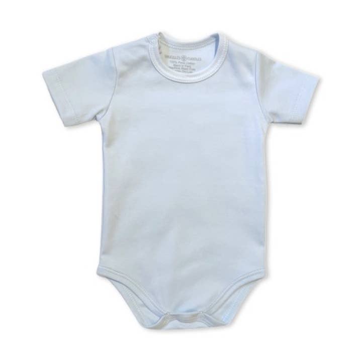 Kortärmad body i Pima-bomull för wholesale av Snuggles n Cuddles