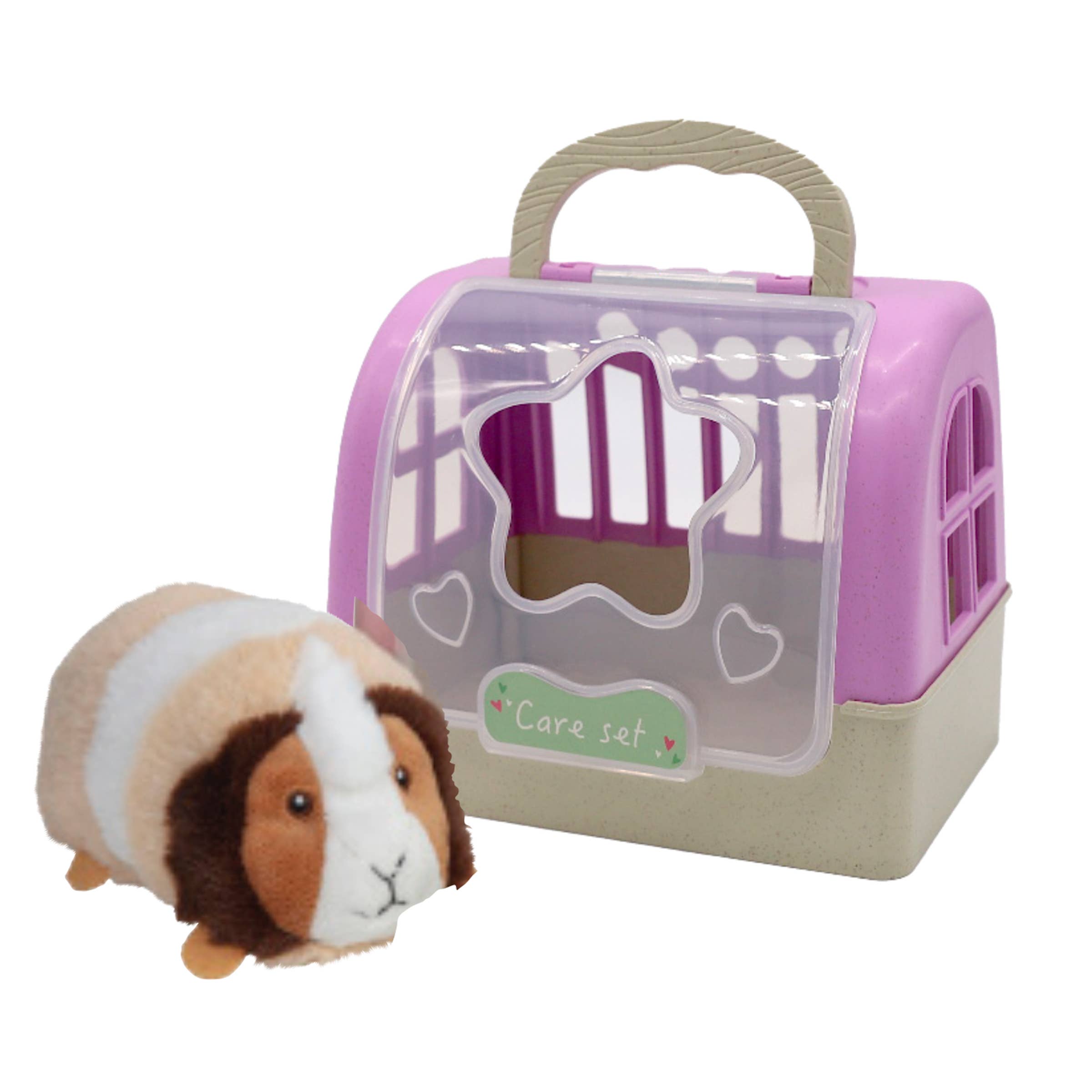 Kelley and Company - Vente Peluche – enfant et bébé - Ensemble de soins pour cochon d'Inde en peluche1