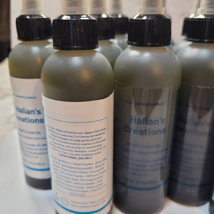 Halian's Creations - Wholesale Hair Oil - Herbal Growth Hair Oil