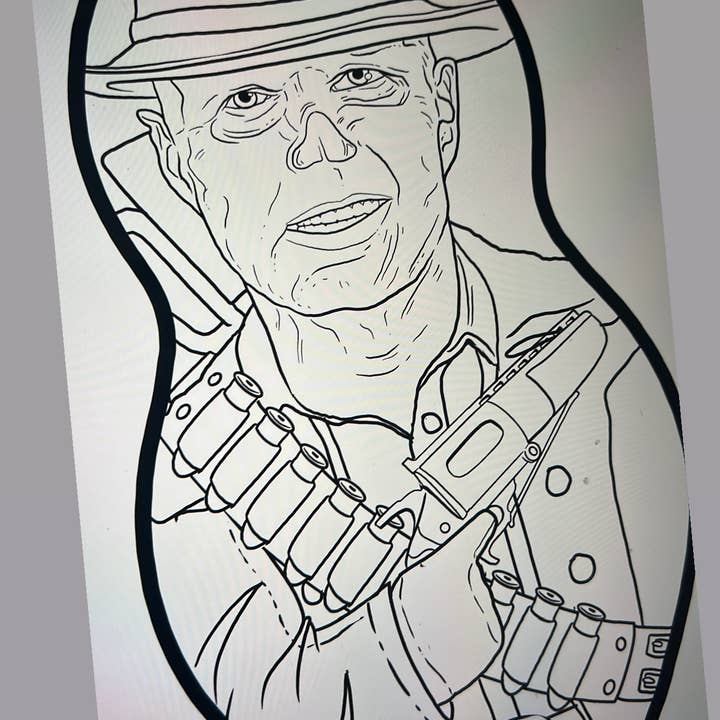 The Cuddle Cult - Wholesale Ornament - Fallout Ghoul Walter Goggins inspired Plush Doll or Ornament2