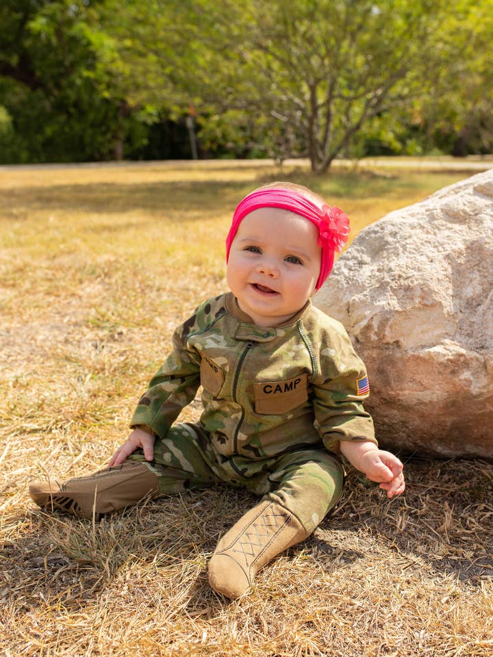 Trooper Clothing - Wholesale Jumpsuit - Baby - Multicam/OCP Boot Camp Baby Crawler