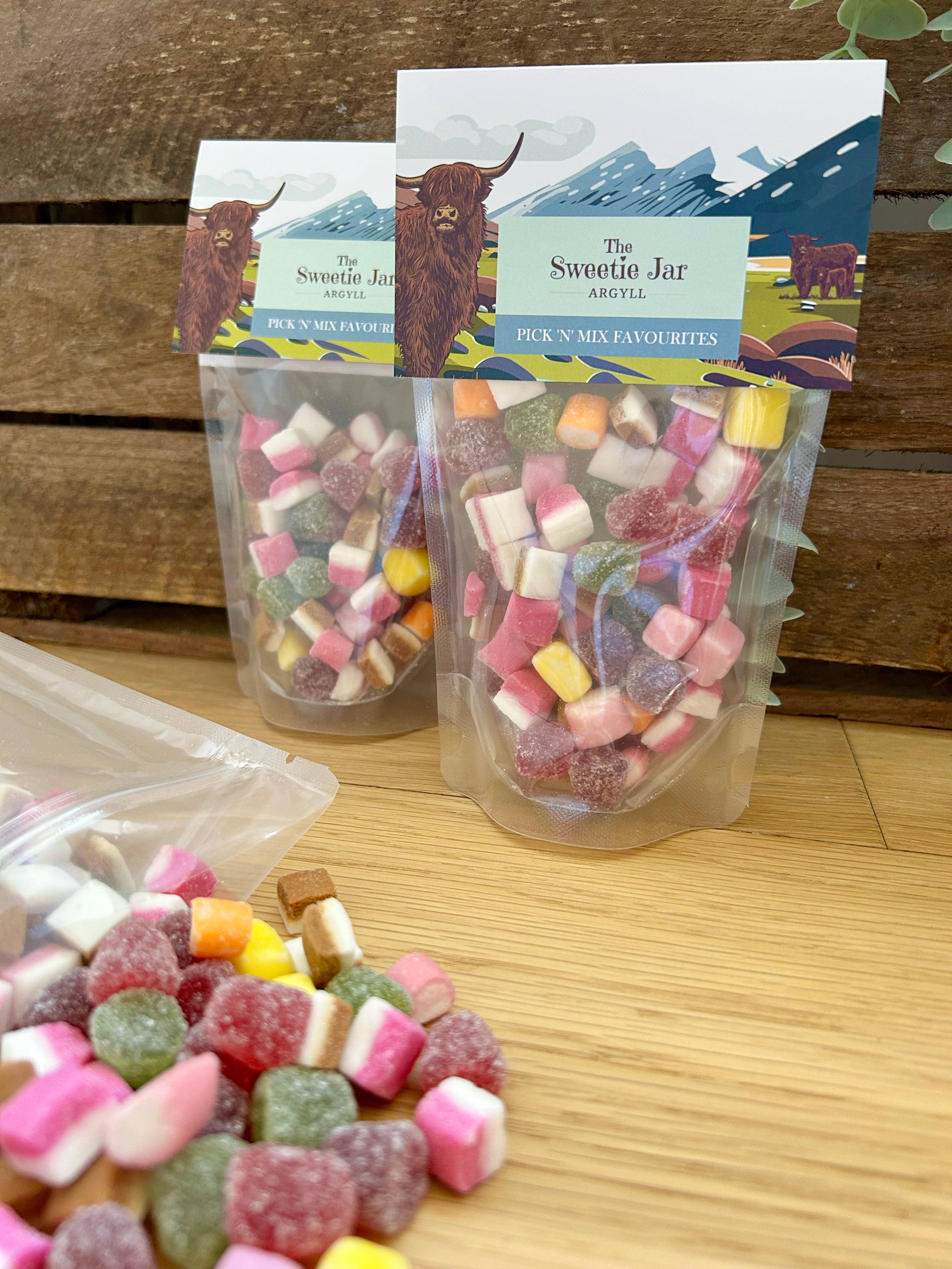 The Sweetie Jar - Wholesale Hard Candy - Dolly Mixture Sweetie Pouch2