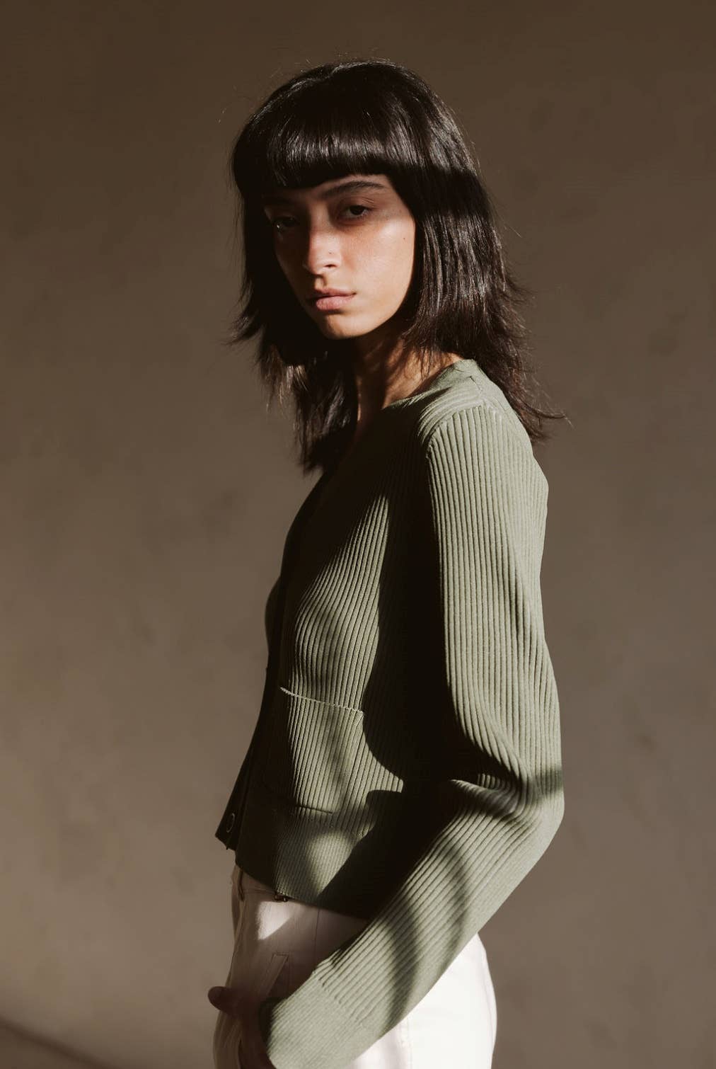 All Row - Vente Cardigan – femme - Cardigan The Noor | Cardigan boutonné à col en V11