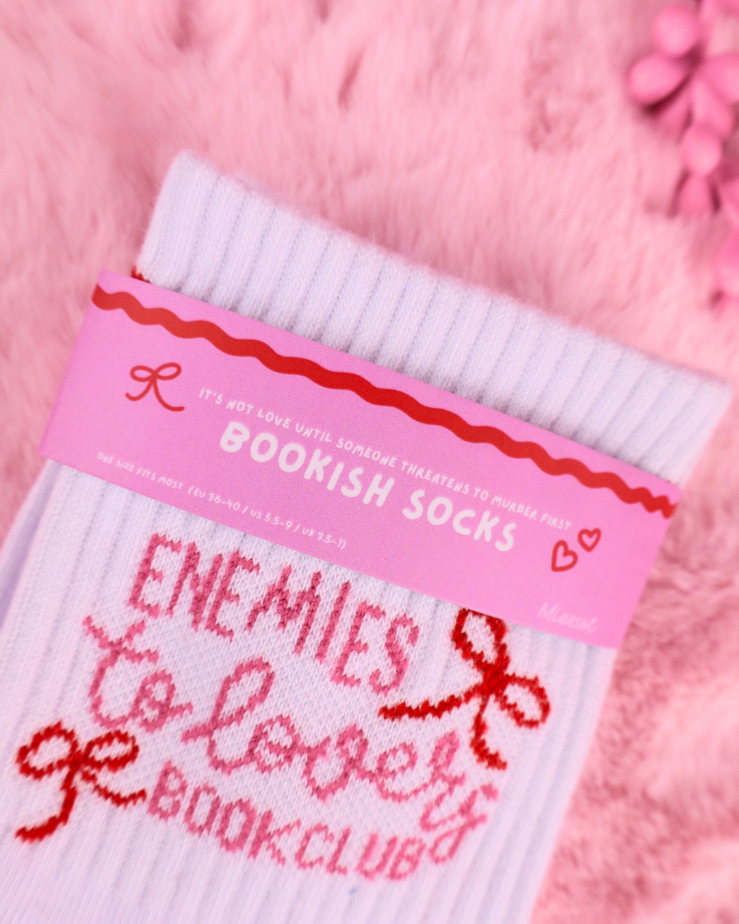 Miessol - Wholesale Socks - Women's - Enemies to Lovers Socks for Readers and Book Lovers 1