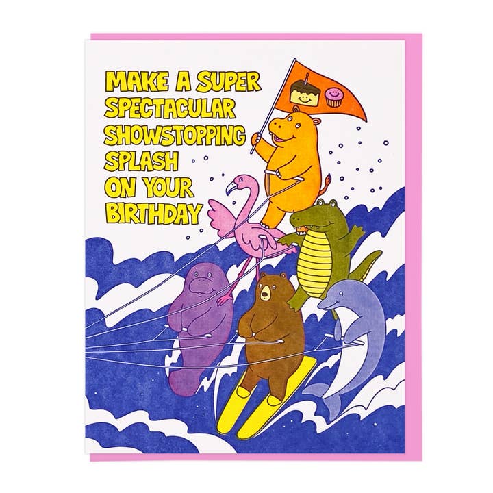 Un anniversaire Splash à couper le souffle pour la vente par Lucky Horse Press