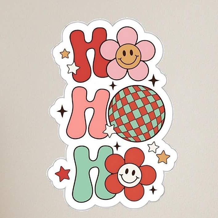 Ho Ho Ho med blomster for engroshandel hos Belle Lis Design Co.