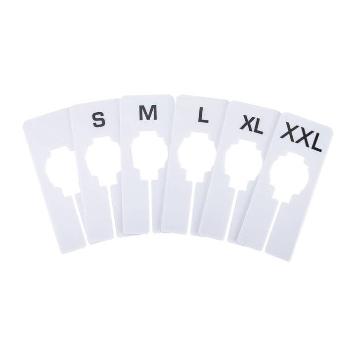 Store Supply Warehouse - Wholesale Retailer Display - Accessories - Rectangular Size Dividers - Generic Variety Pack - Plastic4