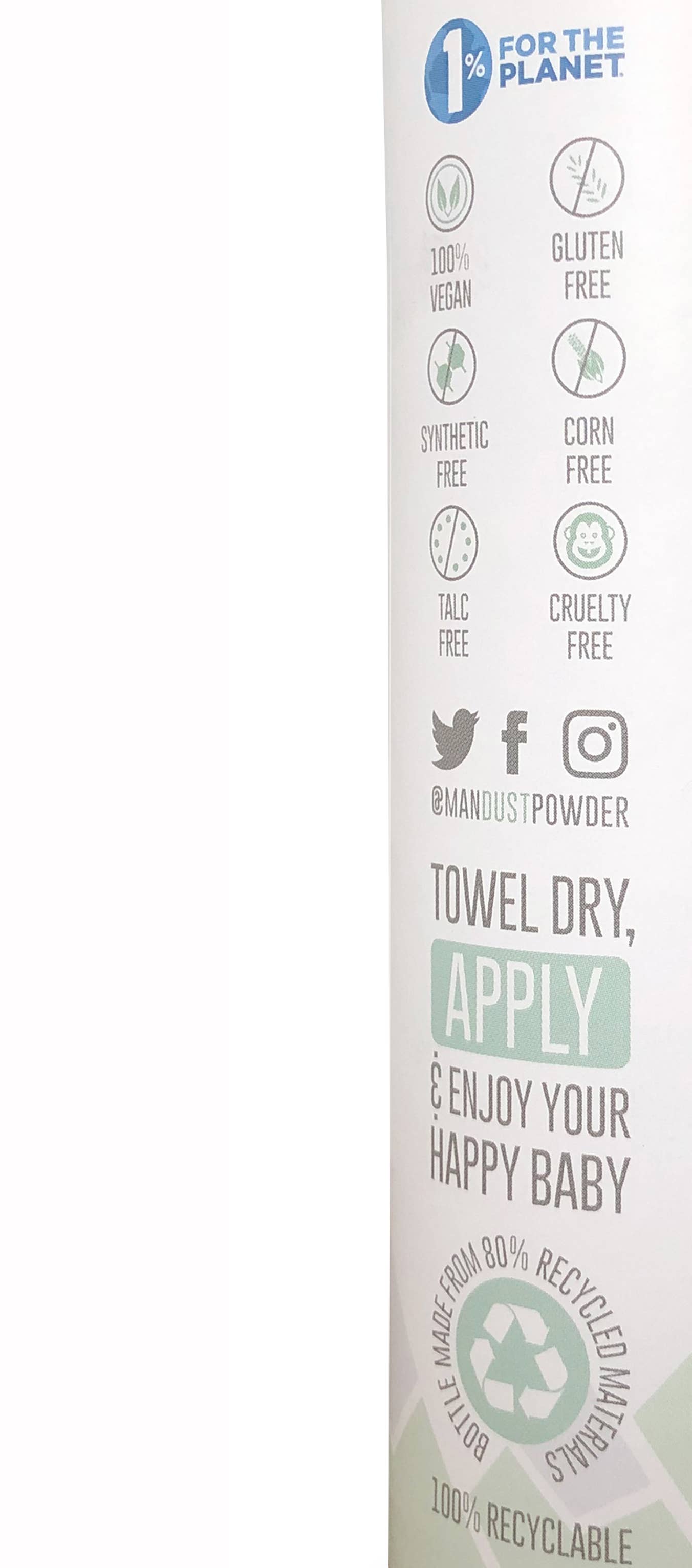 MANDUST® - Wholesale Body/Talcum Powder - BABYDUST Baby Powder2