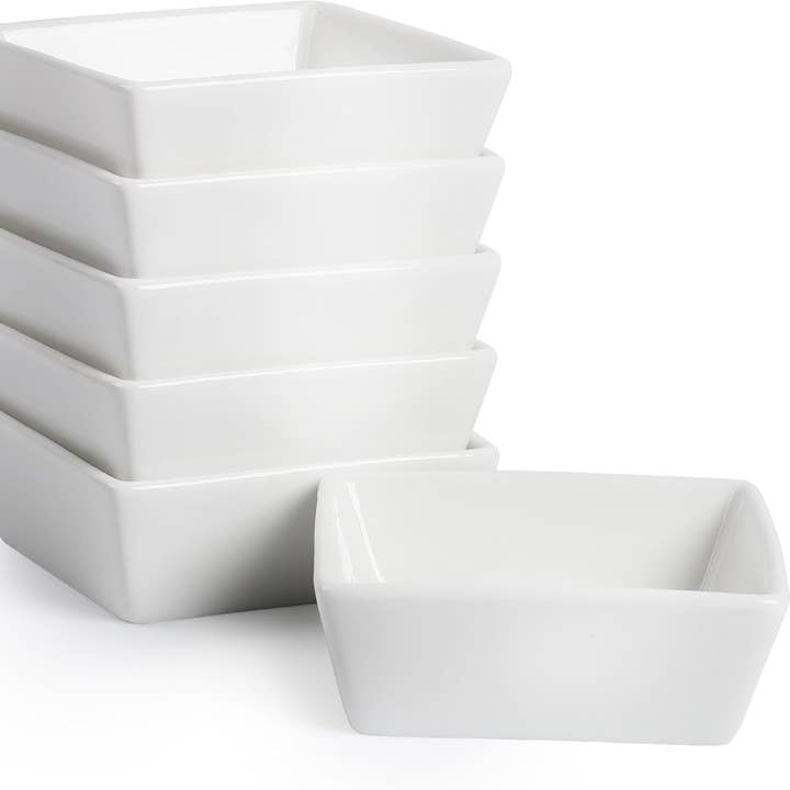 BTaT Square 4 oz Ramekins Set of 6 - Oven Safe and other Purchase Wholesale ramekin. Free Returns & Net 60 Terms on Faire trending on Faire.