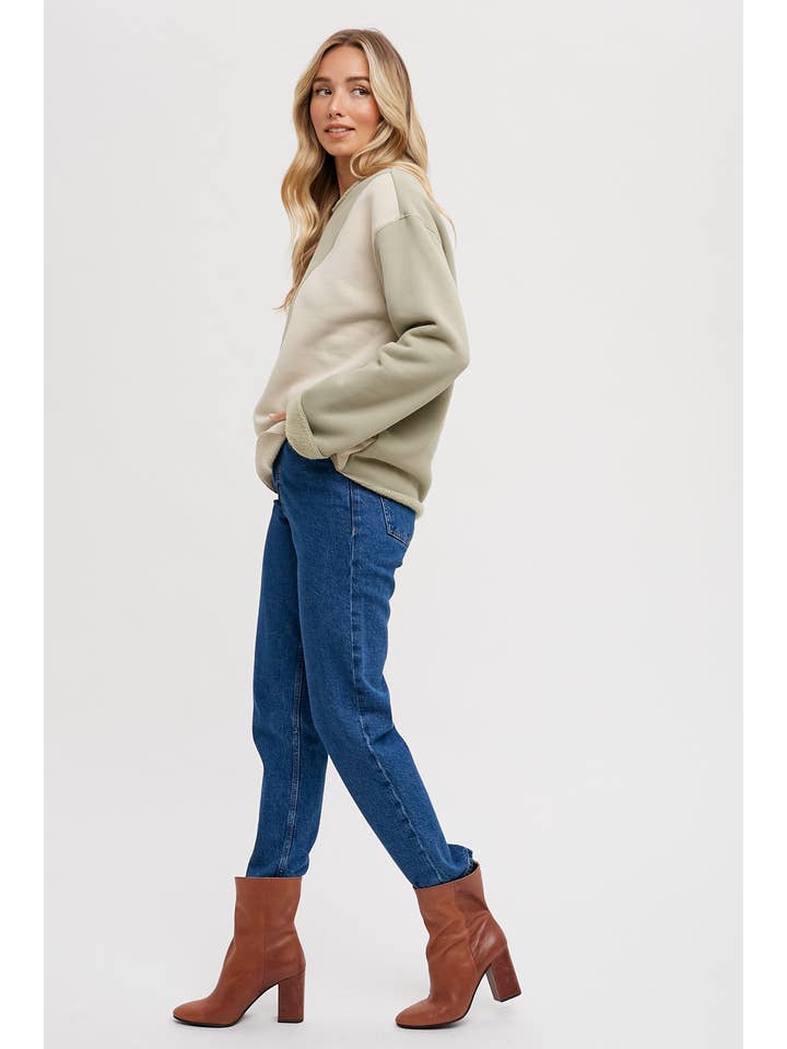 Bluivy - Vendita all'ingrosso Felpa - Donna - FELPE COLOR BLOCK14