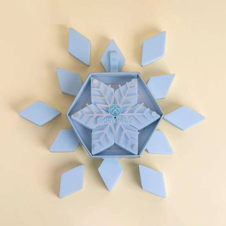 Baseblue Cosmetics - Wholesale Makeup Sponge/Blender - Snowflake Makeup Sponge
Multipurpose 6pc