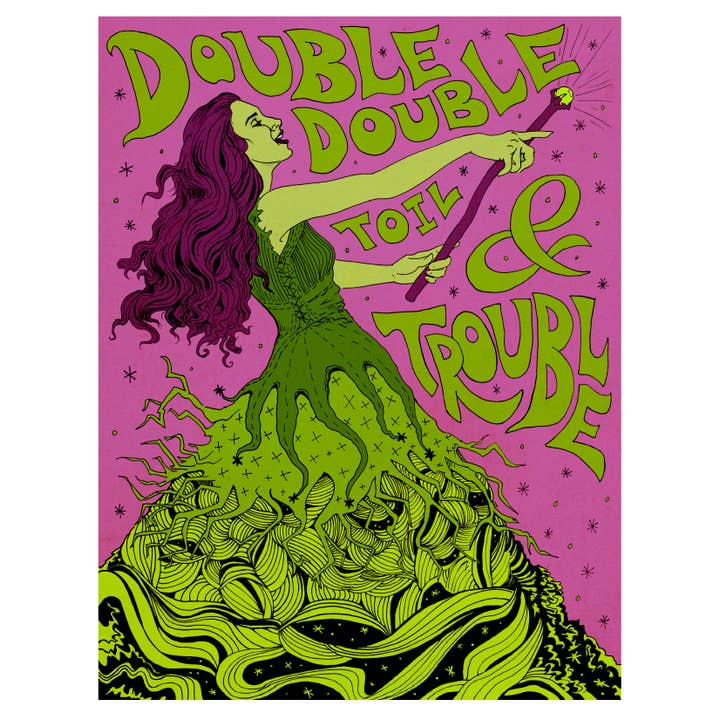 Daring Hare - Wholesale Art Print - Art Print - Double Double (Alt Colors)