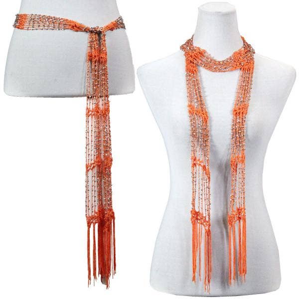 The Magic Scarf Company - Wholesale Scarf - Women's - 1755 - Shanghai Beaded Scarves/Sash3
