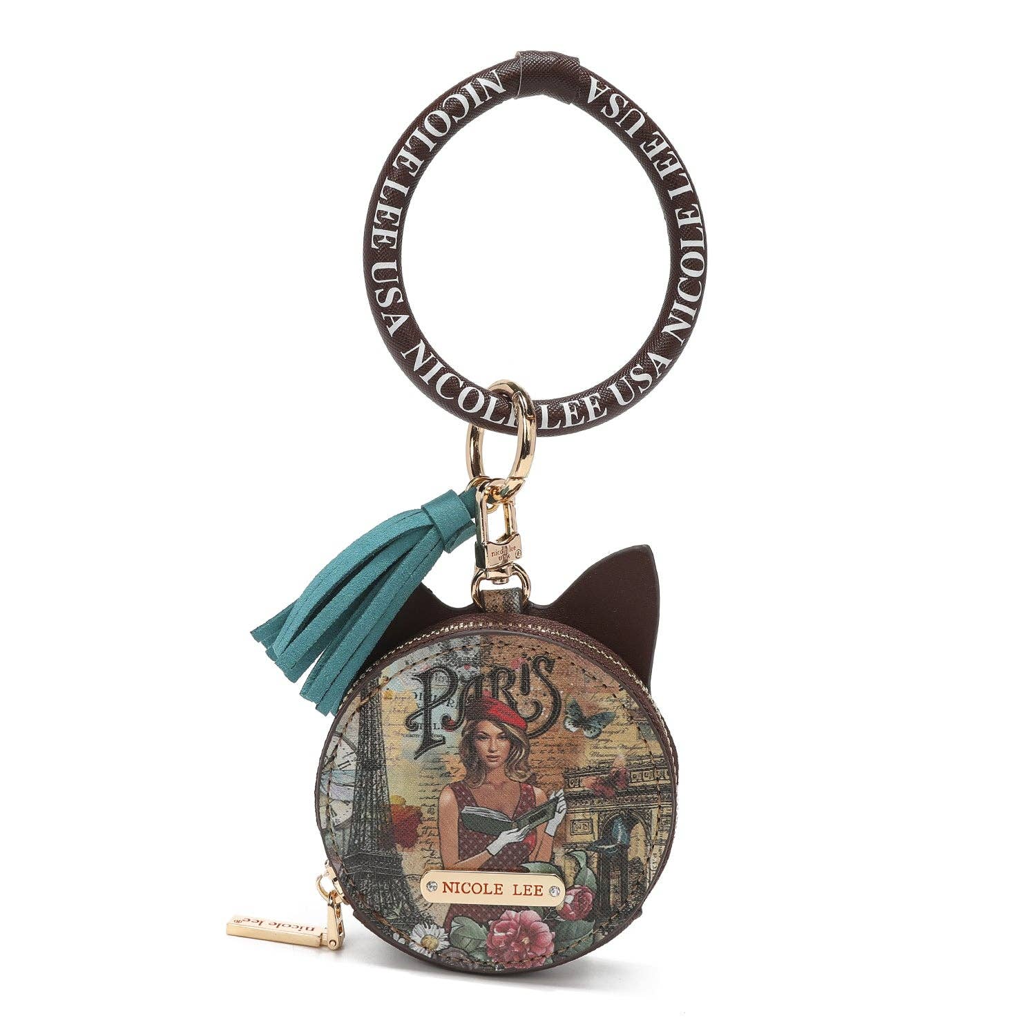 Nicole Lee - Wholesale Keychain - Women's - PULSERA CON LLAVERO Y MONEDERO30