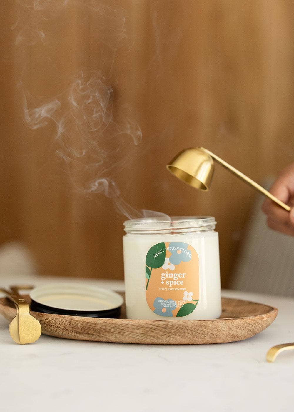 Mercy House Global - Wholesale Candle Snuffer - Brass Candle Tools | Set of 34