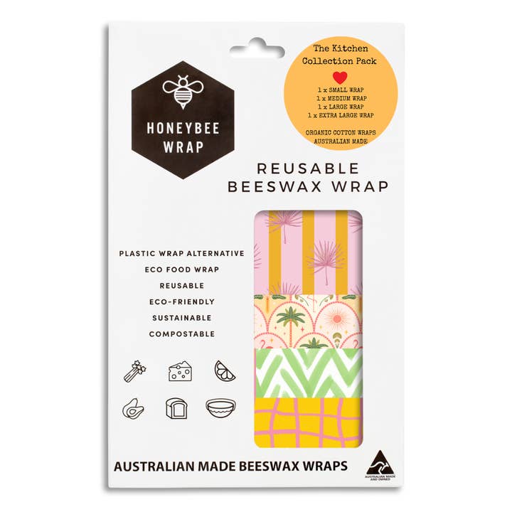 WH The Kitchen Collection - 4 Pack for wholesale by Honeybee Wrap